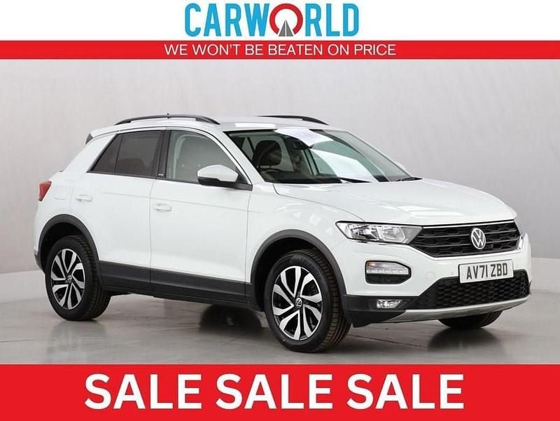 White Used 2022 VW T-Roc Active SUV | £19,990 (Good price) - Image 1/3