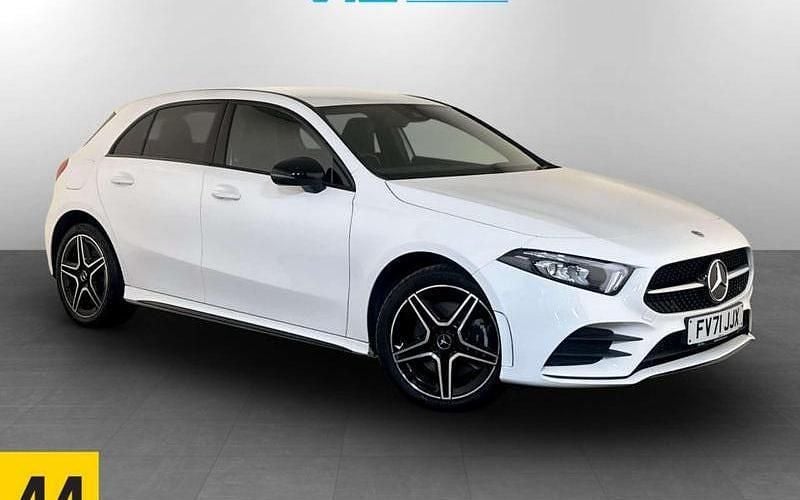 White Used 2021 Mercedes A250 AMG line Hatchback | £18,195 (Good price) - Image 1/2