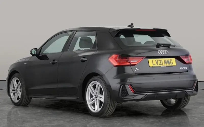 Used Audi A1 Sportback S-Line 95 HP (69 kW) 2021 Black Hatchback