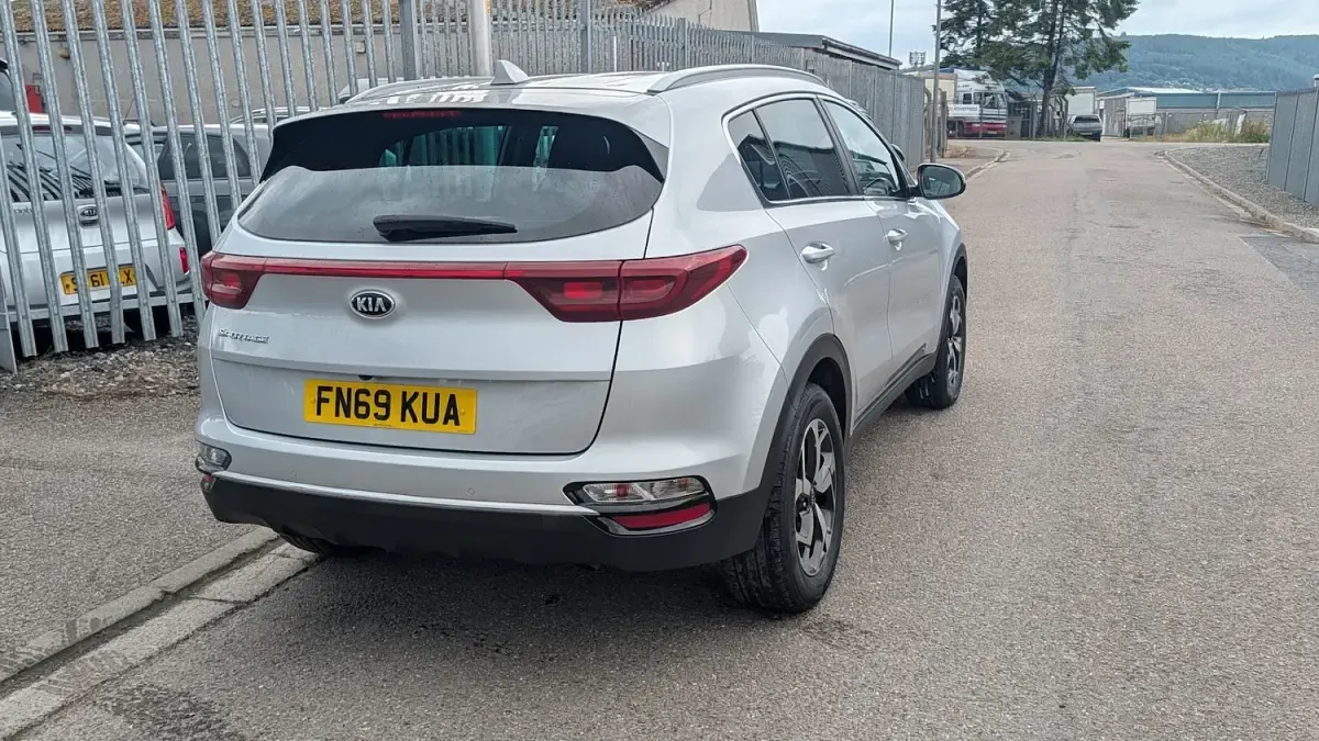 Used Kia Sportage 130 HP (95 kW) 2019 Silver SUV