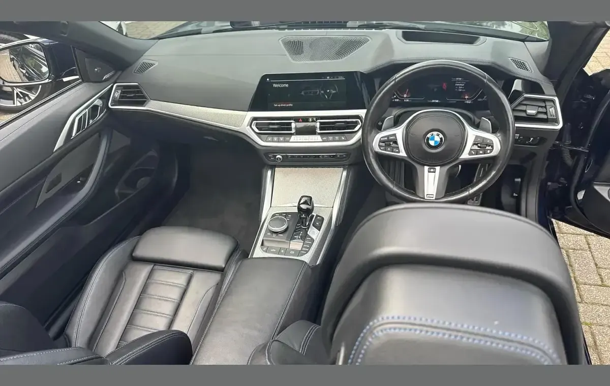 Used BMW M440 Comfort Edition 334 HP (245 kW) 2023 Blue Sedan