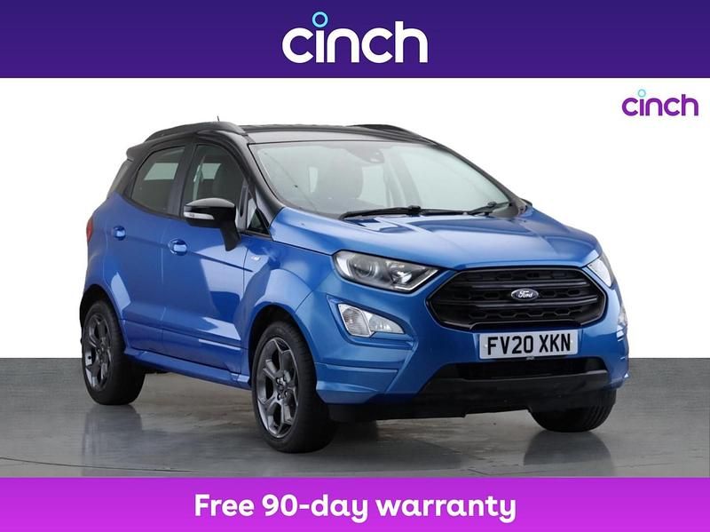 Blue Used 2020 Ford Ecosport ST-Line SUV | £11,449 (Fair price) - Image 1/3