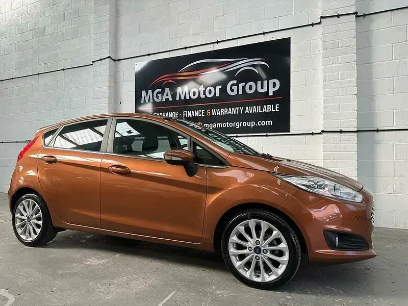 Used Ford Fiesta Titanium X 125 HP (91 kW) 2016 Brown Hatchback