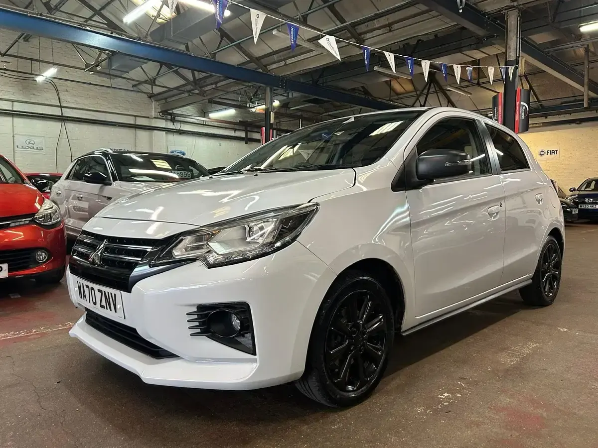 Used Mitsubishi Mirage Edition 2020 White Hatchback