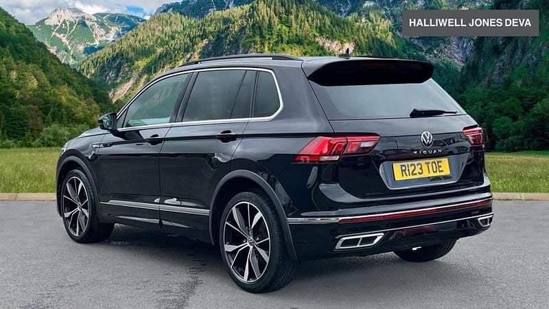 Used VW Tiguan R-line 2021 Black SUV
