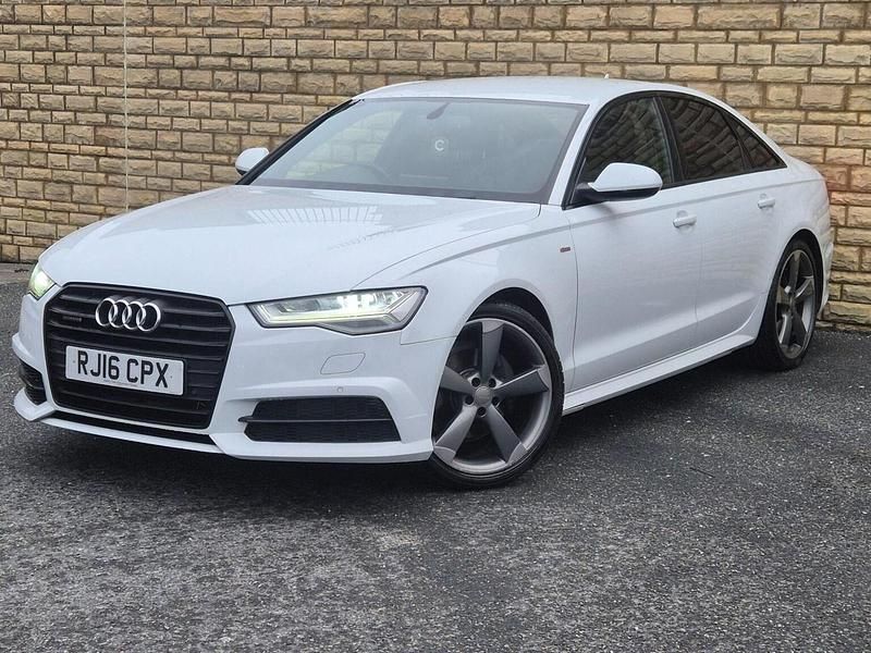 Used Audi A6 Black Edition 2016 White Sedan