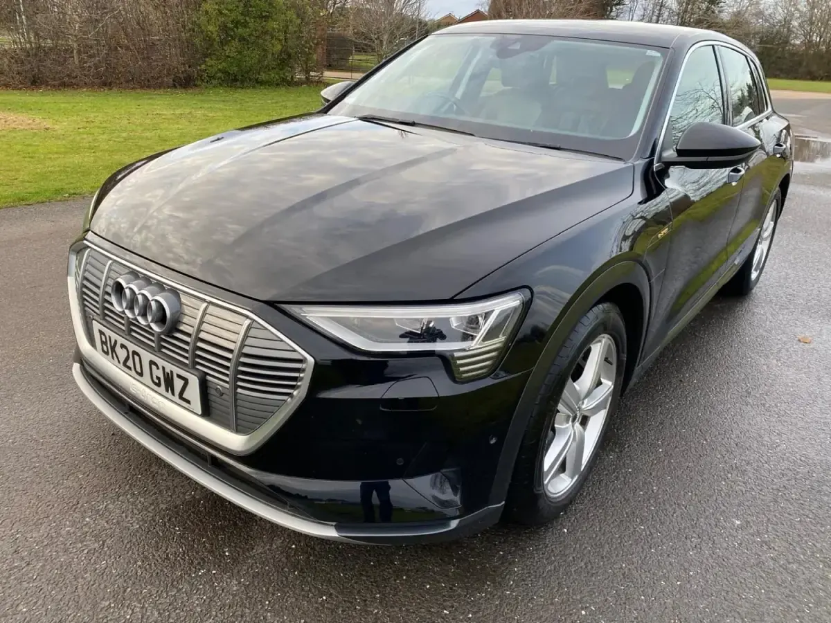 Begagnad Audi e-tron Advanced 230 kW (313 HK) 2020 Svart SUV