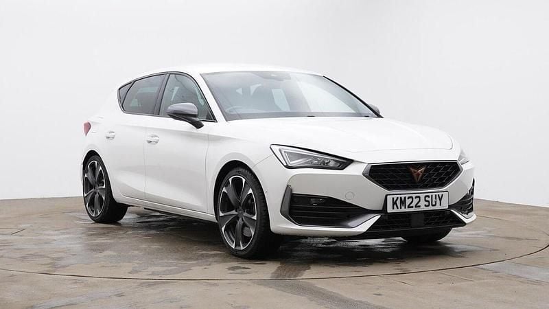 White Used 2022 Cupra Leon VZ2 Hatchback | £21,990 (Fair price) - Image 1/4
