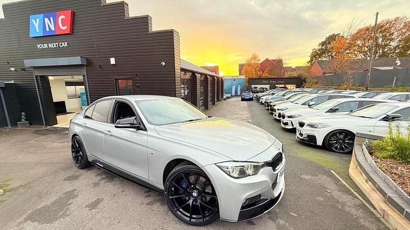 Silver Used 2018 BMW 320 M Sport Sedan | £13,491 (Fair price) - Image 1/4
