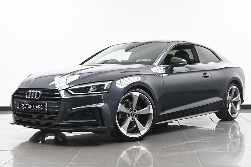 Used Audi A5 Black Edition 190 HP (139 kW) 2019 Grey Coupe
