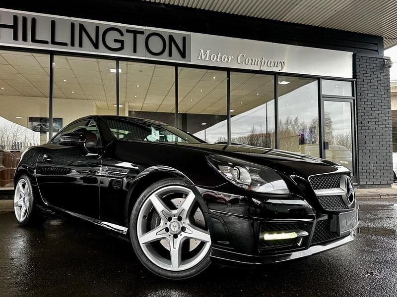 Used Mercedes SLK200 AMG 184 HP (135 kW) 2014 Black Cabriolet