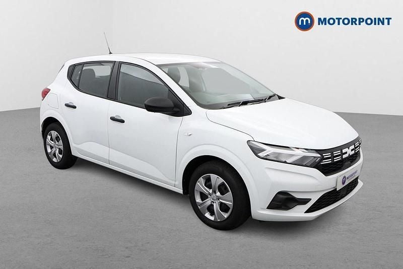 White Used 2023 Dacia Sandero Essentiel Hatchback | £8,949 (Fair price) - Image 1/4