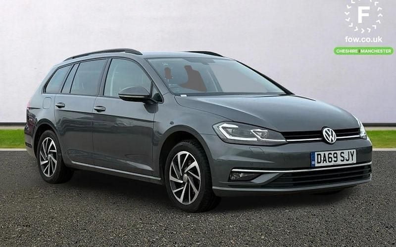 Grey Used 2019 VW Golf VII Edition Estate | £13,199 (Fair price) - Image 1/4
