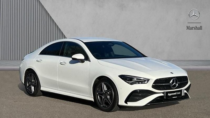 White Used 2024 Mercedes CLA180 Executive Sedan | £27,480 (Fair price) - Image 1/4