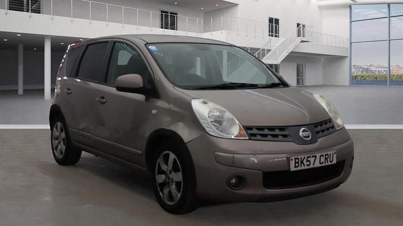 Beige Used 2007 Nissan Note Tekna MPV | £1,495 (Good price) - Image 1/4