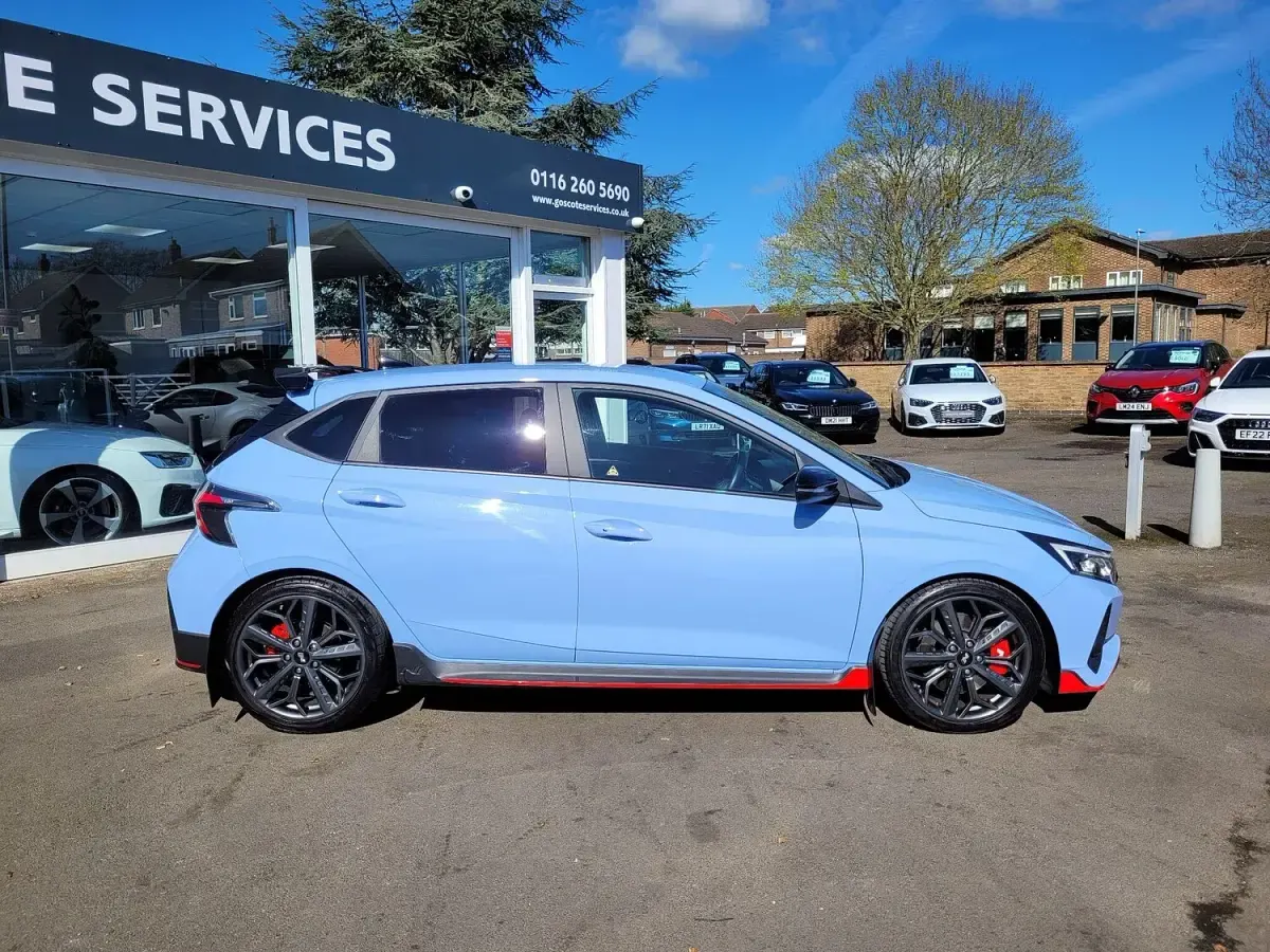 Used Hyundai i20 204 HP (150 kW) 2022 Blue Hatchback