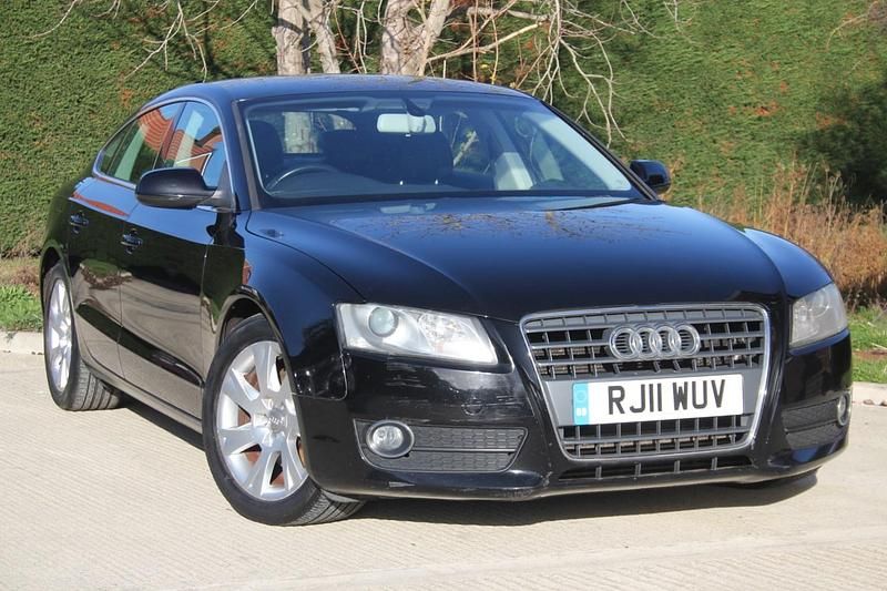 Black Used 2011 Audi A5 Hatchback | £3,995 (Good price) - Image 1/4