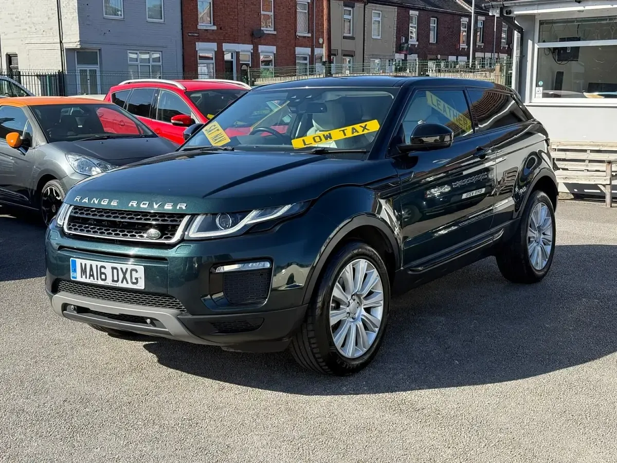 Used Land Rover Range Rover evoque SE 2016 Green Coupe