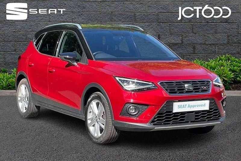 Red Used 2021 Seat Arona FR SUV | £10,910 (Fair price) - Image 1/4
