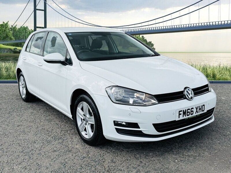 White Used 2017 VW Golf VII Edition Hatchback | £9,990 (Good price) - Image 1/3