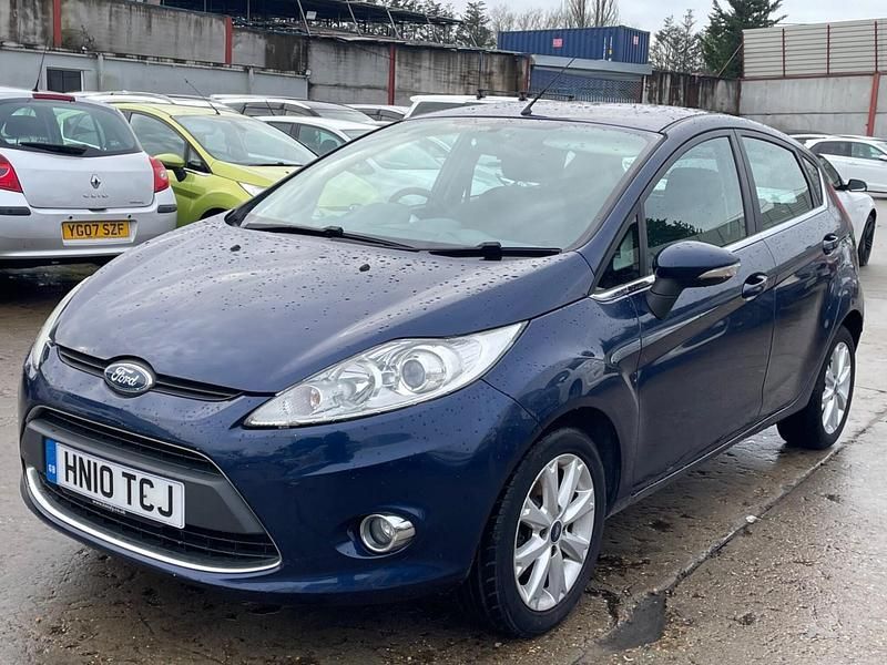 Used Ford Fiesta Zetec 2010 Blue Hatchback