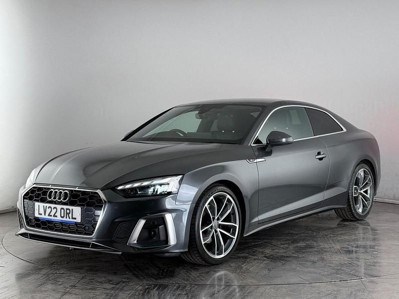 Used Audi A5 S-Line 245 HP (180 kW) 2022 Grey Coupe