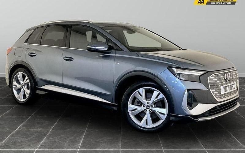Used 2023 Audi Q4 e-tron S-Line SUV | £21,695 (Super price) - Image 1/2