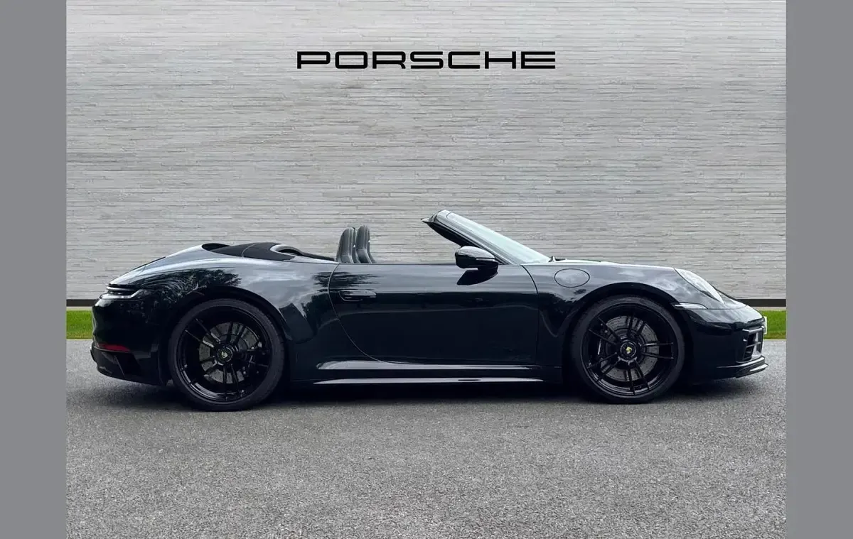 Used Porsche 911 480 HP (353 kW) 2024 Black Cabriolet