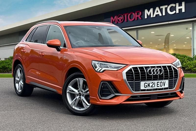 Orange Used 2021 Audi Q3 S-Line SUV | £21,000 (Super price) - Image 1/4
