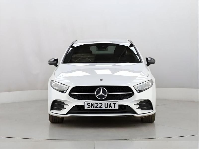 Used Mercedes A250 AMG line 218 HP (160 kW) 2022 White Sedan