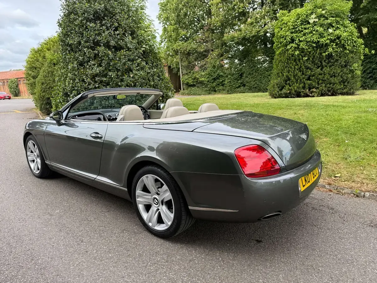 Used Bentley Continental GT Convertible 2007 Green Cabriolet