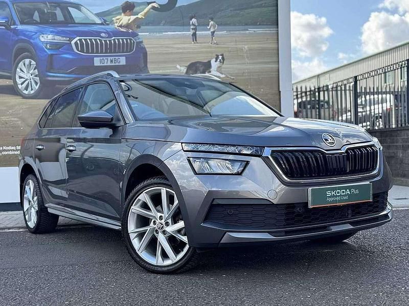 Graphite grey metallic Used 2022 Skoda Kamiq SE L SUV | £16,270 (A bit pricey) - Image 1/4