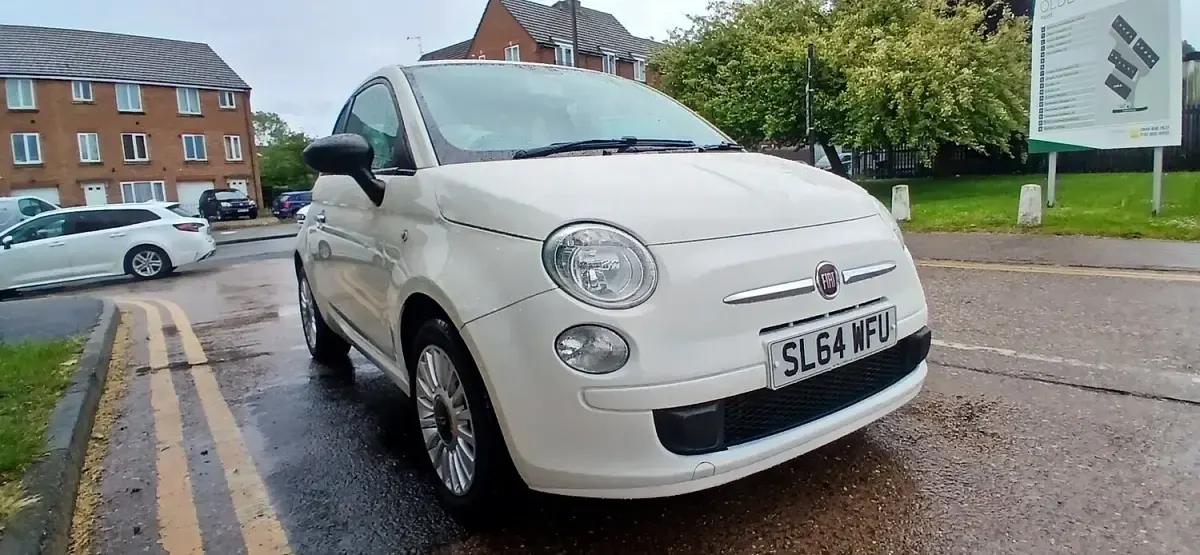 Used Fiat 500 Pop 2015 White Hatchback