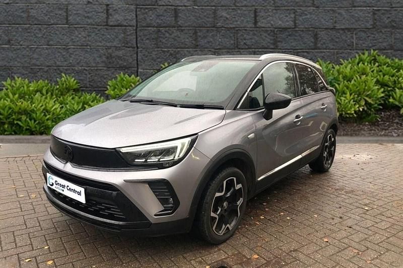 Used Vauxhall Crossland Ultimate 110 HP (80 kW) 2022 Grey SUV