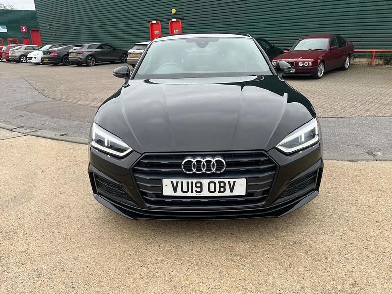 Used Audi A5 Black Edition 190 HP (139 kW) 2019 Black Coupe