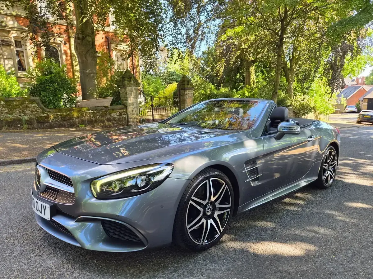 Used Mercedes SL500 Premium 2020 Grey Cabriolet