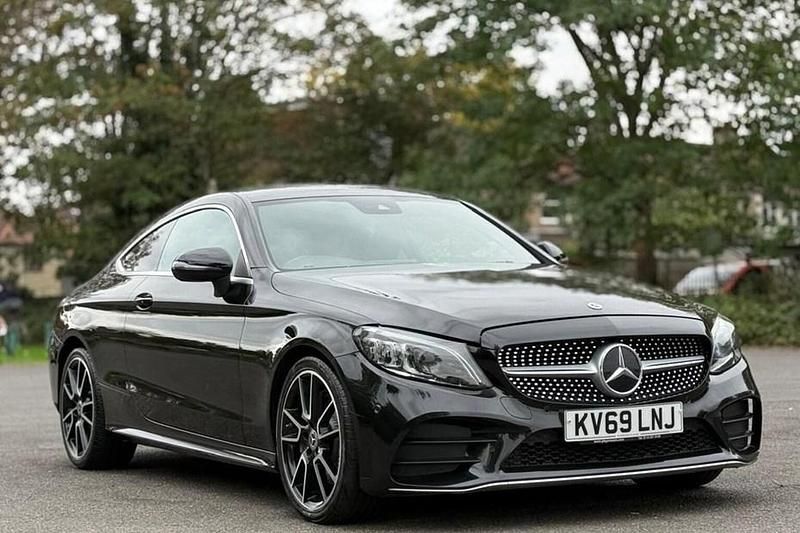 Black Used 2019 Mercedes C300 AMG line Coupe | £17,495 (Fair price) - Image 1/1