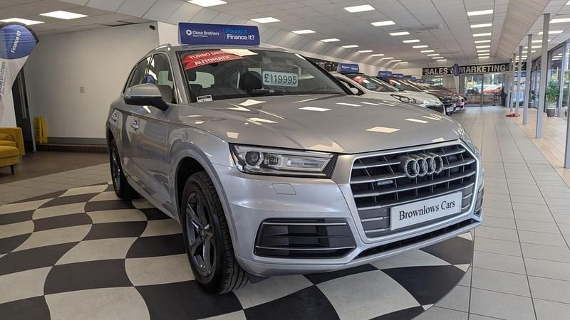 Silver Used 2017 Audi Q5 Sport SUV | £18,995 (Fair price) - Image 1/4