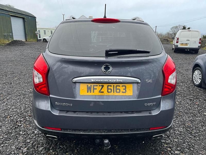 Used Ssangyong (KGM) Korando 149 HP (109 kW) 2015 Grey SUV