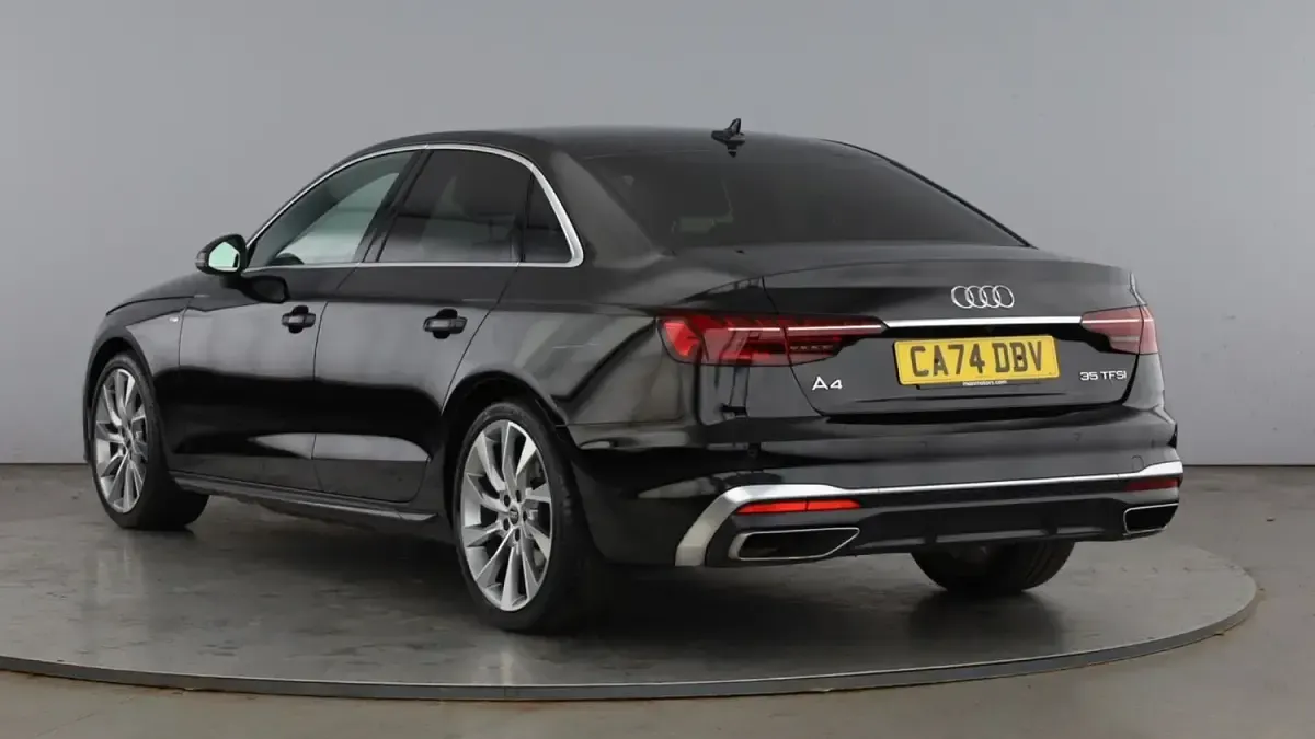 Used Audi A4 S-Line 150 HP (110 kW) 2024 Black Sedan
