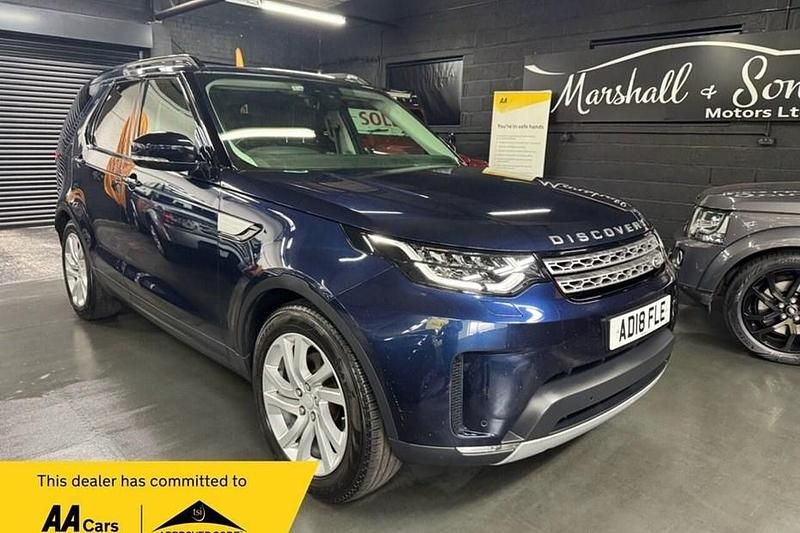 Blue Used 2018 Land Rover Discovery 5 HSE SUV | £20,399 (Good price) - Image 1/1