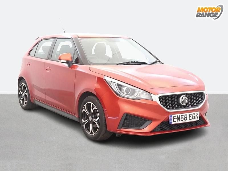 Used MG MG3 Excite 106 HP (77 kW) 2019 Orange Hatchback