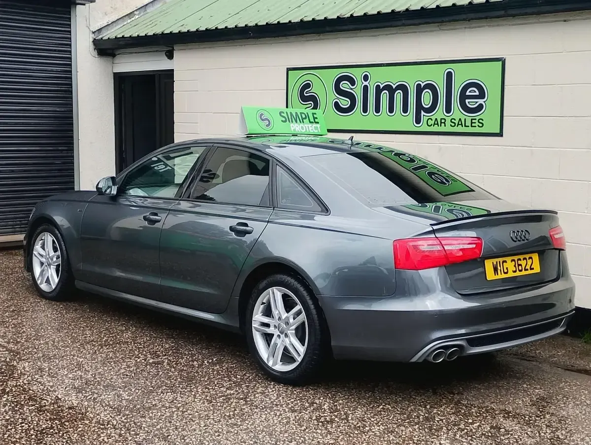 Used Audi A6 S-Line 2013 Grey Sedan