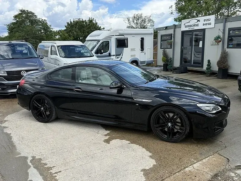 Begagnad BMW 640 M Sport 2015 Svart Sportkupé