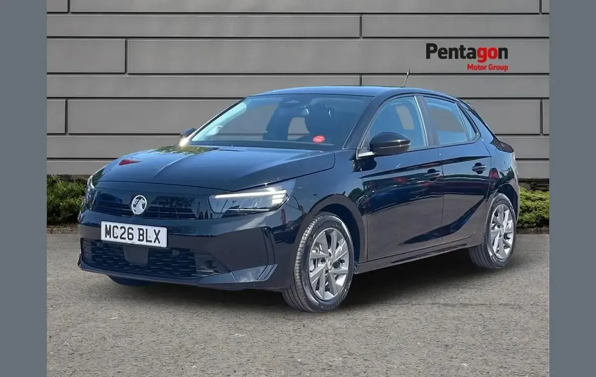 New Vauxhall Corsa Design Edition 99 HP (72 kW) 2026 Black Hatchback