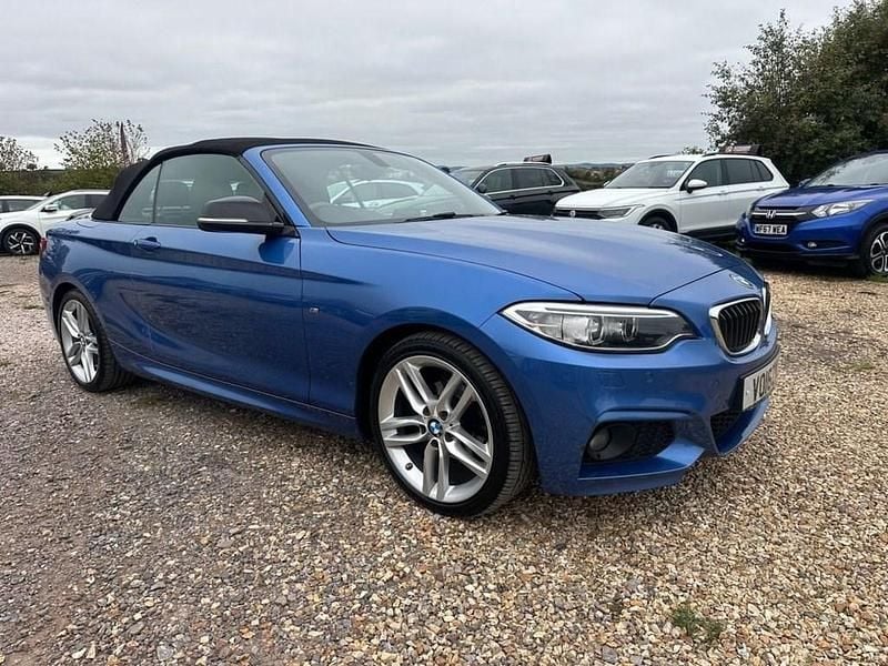 Blue Used 2016 BMW 218 M Sport Cabriolet | £7,995 (Good price) - Image 1/4