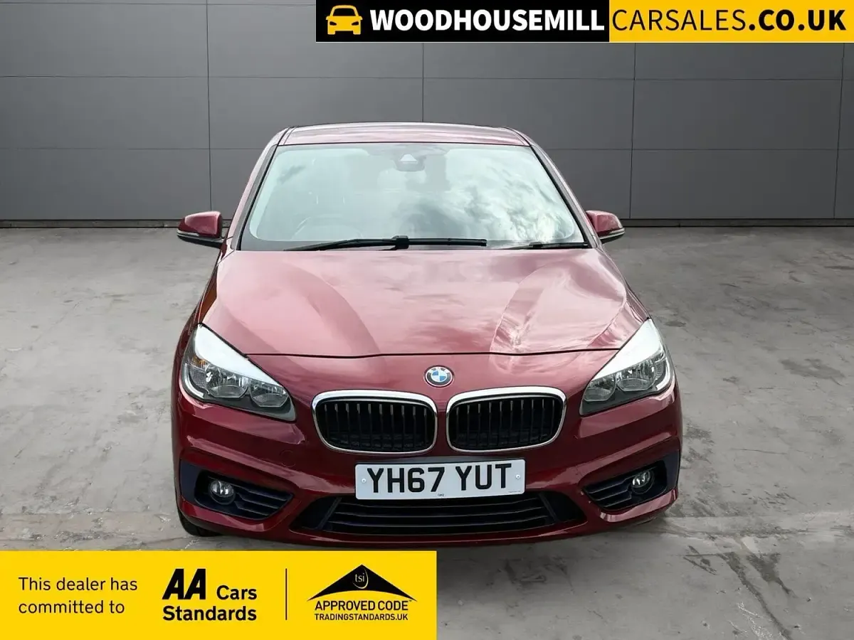 Used BMW 218 Sport Line 2017 Red Hatchback