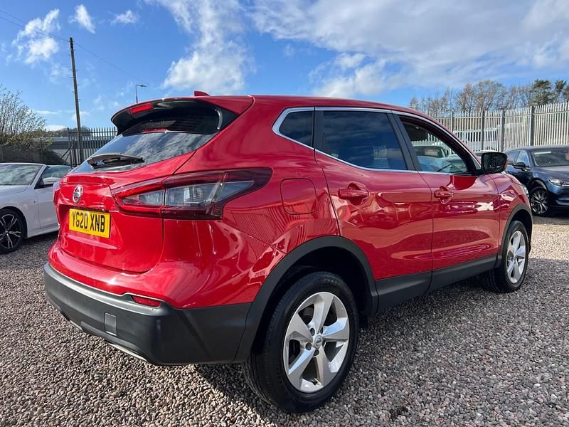 Used Nissan Qashqai Acenta Premium 2020 Red SUV