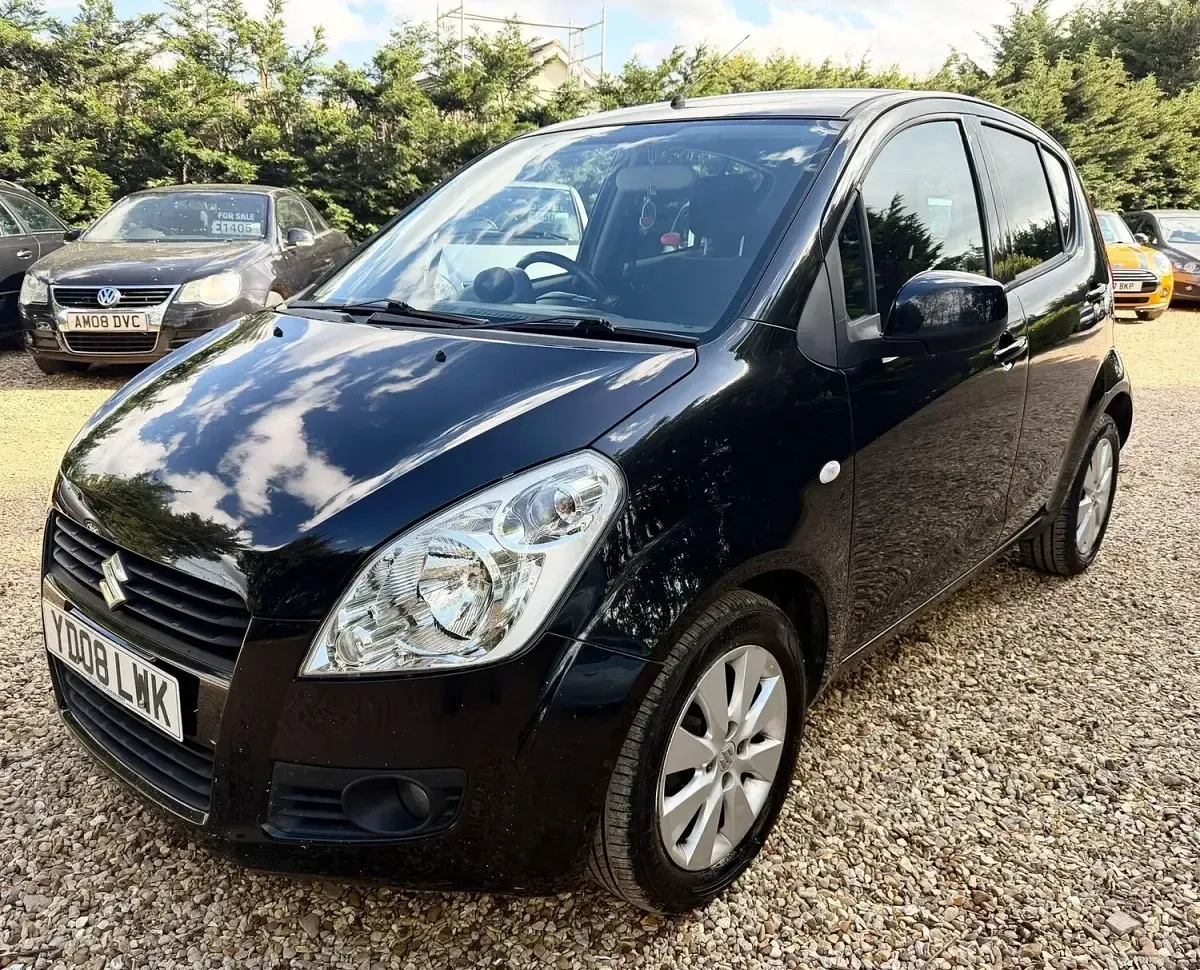 Used Suzuki Splash 75 HP (55 kW) 2008 Black Hatchback