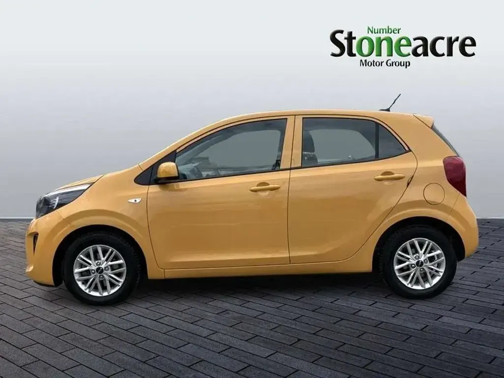 Używany Kia Picanto 65 KM (47 kW) 2024 Żółty Hatchback